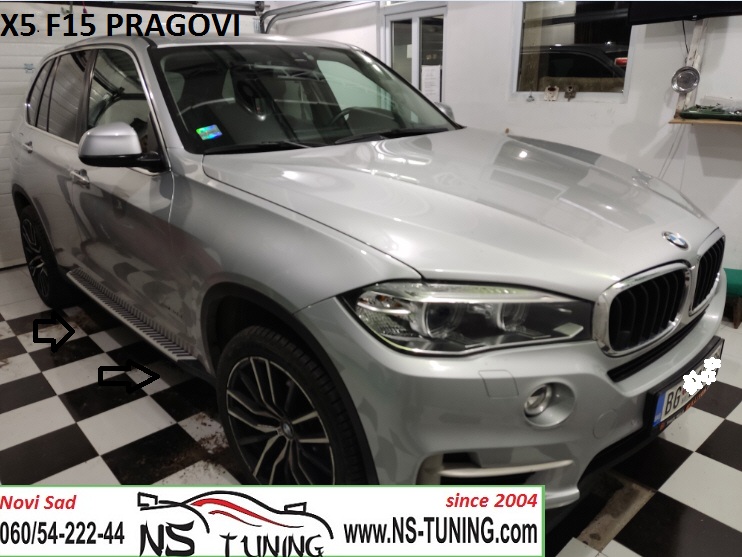 bmw x5 f15 2015 2016 2017 2018 bocni pragovi ugradnja novi sad ns tuning